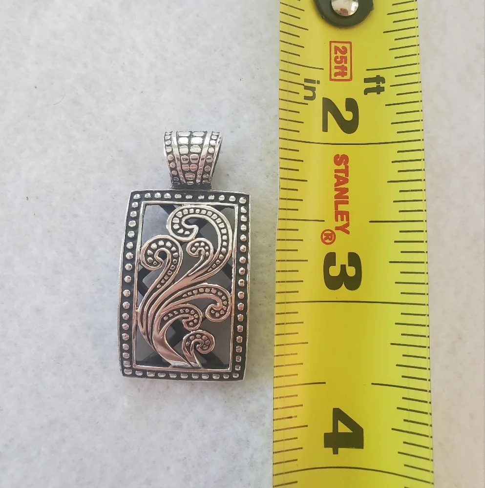Silpada 925S Filagee Scroll Design  Pendant